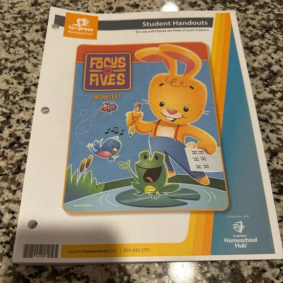 BJU PRESS Homeschool Focus On 5 Kit For Kindergarten - Picture 5 of 13